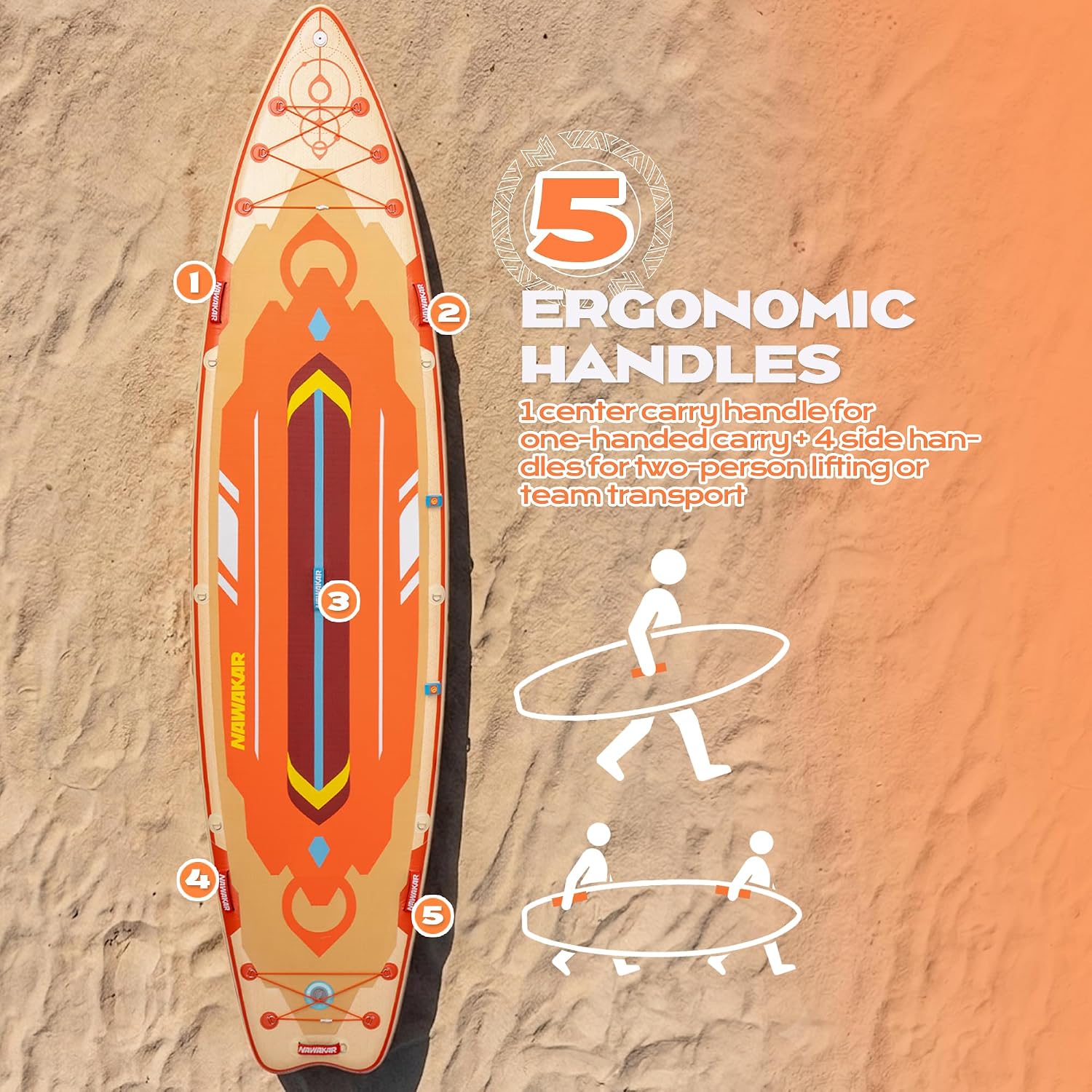 FunWater Inflatable Stand Up Paddle Board 10'6'/11'/11'6' Paddle Board for Adults & Youth, Paddleboards Inflatable with Premium SUP Accessories, Wide Stable, Non-Slip Comfort Deck