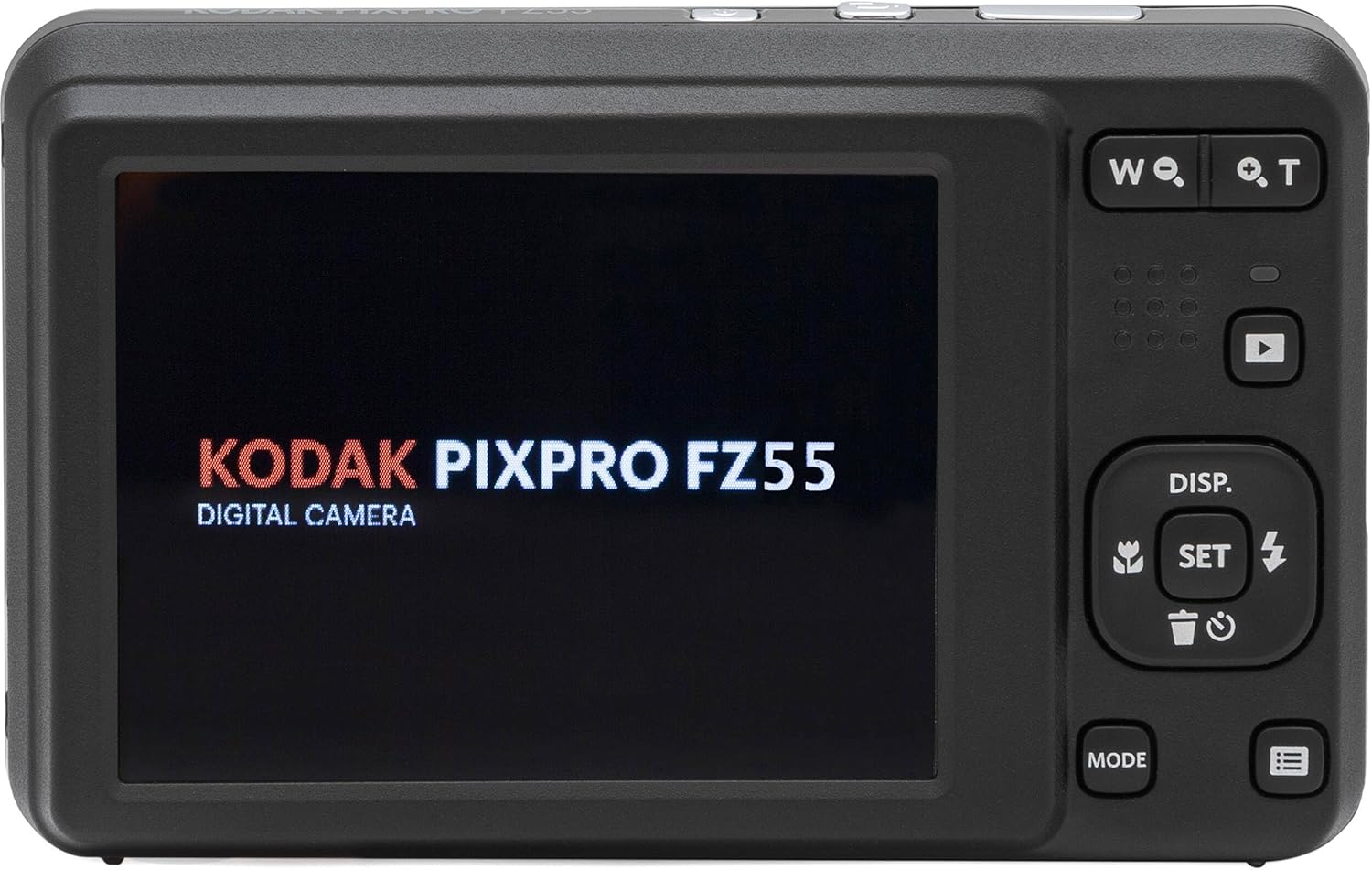 Kodak PIXPRO FZ55 Red 16MP Digital Camera 5X Optical Zoom 28mm Wide Angle 1080P Full HD Video 2.7' LCD Camera + 64GB Card and Reader + Memory Wallet