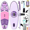 Niphean (Extra Large) Inflatable Paddle Board, SUP for 2+1 People/Family 500lbs Capacity Stand Up Paddle Board with SUP Accessories, StabilTrac Fin Non-Slip Paddleboard for Adults