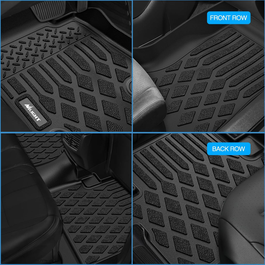 Nilight TPE Floor Mats for Hyundai Tucson 2016 2017 2018 2019 2020 2021 All Weather Custom Fit Heavy Duty Floor Liners