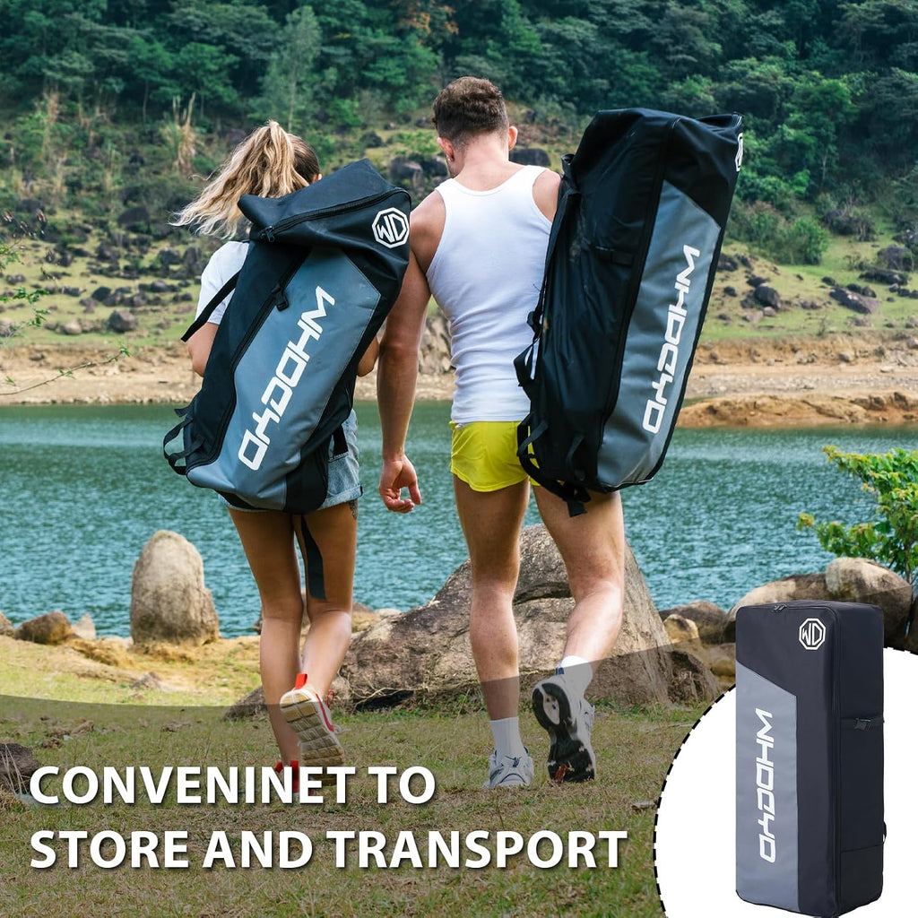 Inflatable Stand Up Paddle Board 11' × 33' × 6', Yoga Board with Durable SUP Accessories for Adults & Youth, Versatile Paddle Board