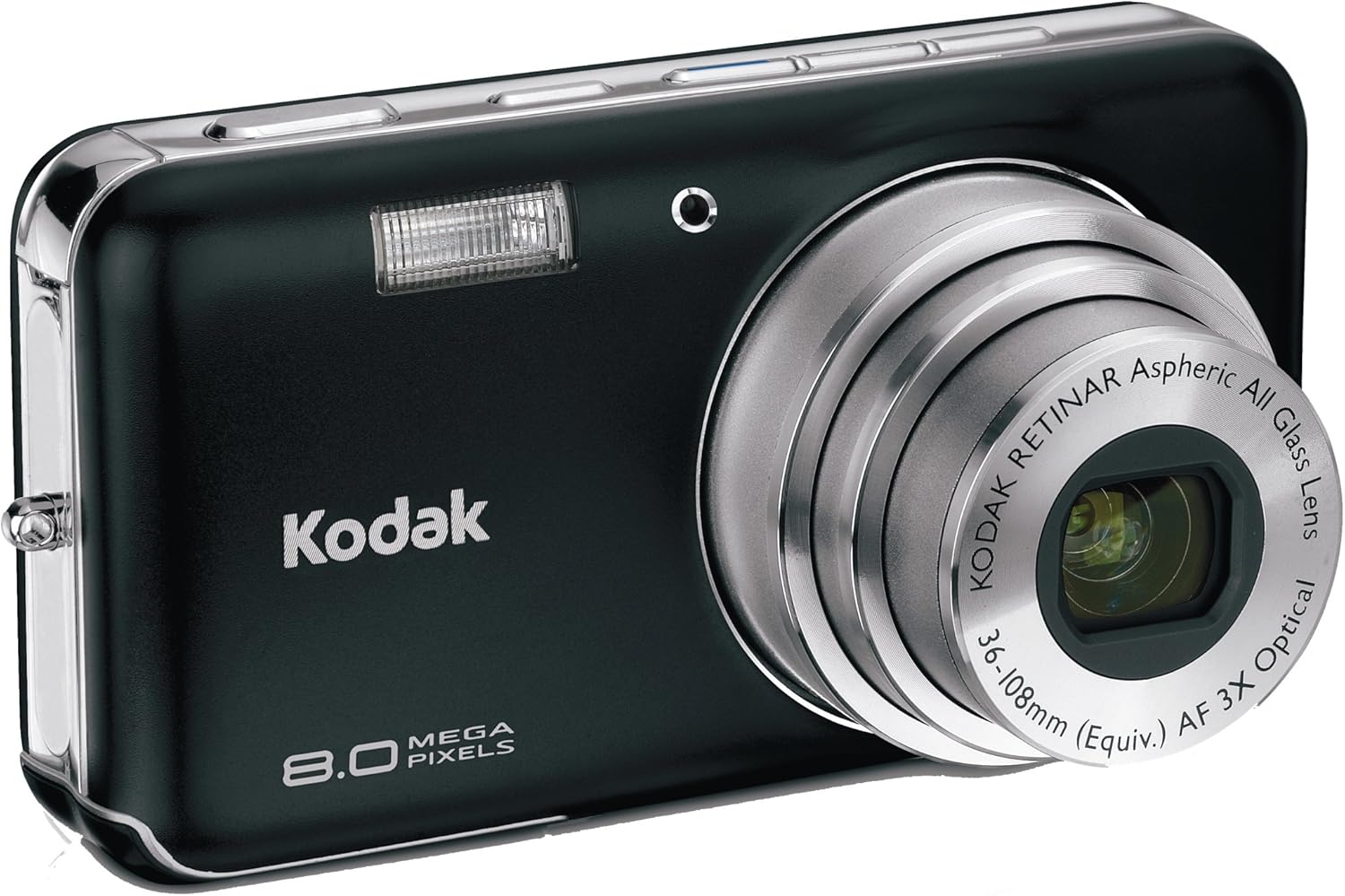 Kodak Easyshare V803 8 MP Digital Camera with 3xOptical Zoom (Midnight Black)