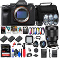 Sony Alpha a7R IIIA Mirrorless Digital Camera (Body) (ILCE7RM3A/B) + Sony FE 24-70mm f/4 Lens + 64GB Card + Corel Photo Software + Case + 2 x NP-FZ100 Compatible Battery + More (Renewed)