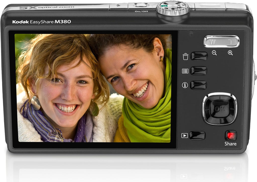 Kodak Easyshare M380 Digital Camera (Black)