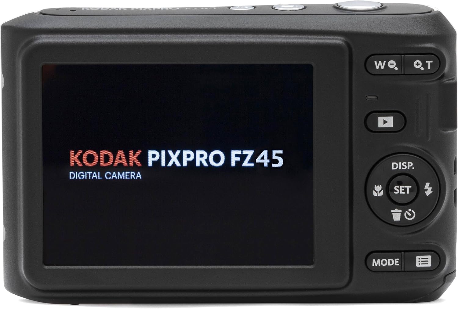 Kodak PIXPRO FZ45 16MP Digital Camera 4X Optical Zoom 27mm Wide Angle 1080P Full HD Video 2.7' LCD Camera (White) + 64GB Card and Reader + Memory Wallet Bundle