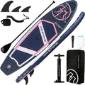 AIR-STONE 10'6' 450 lb Capacity，Inflatable Stand Up Paddle Board with sup Accessories Including Backpack, Repairing Kits, Non-Slip Deck, Leash, 3 Fins, Paddle and Hand Pump