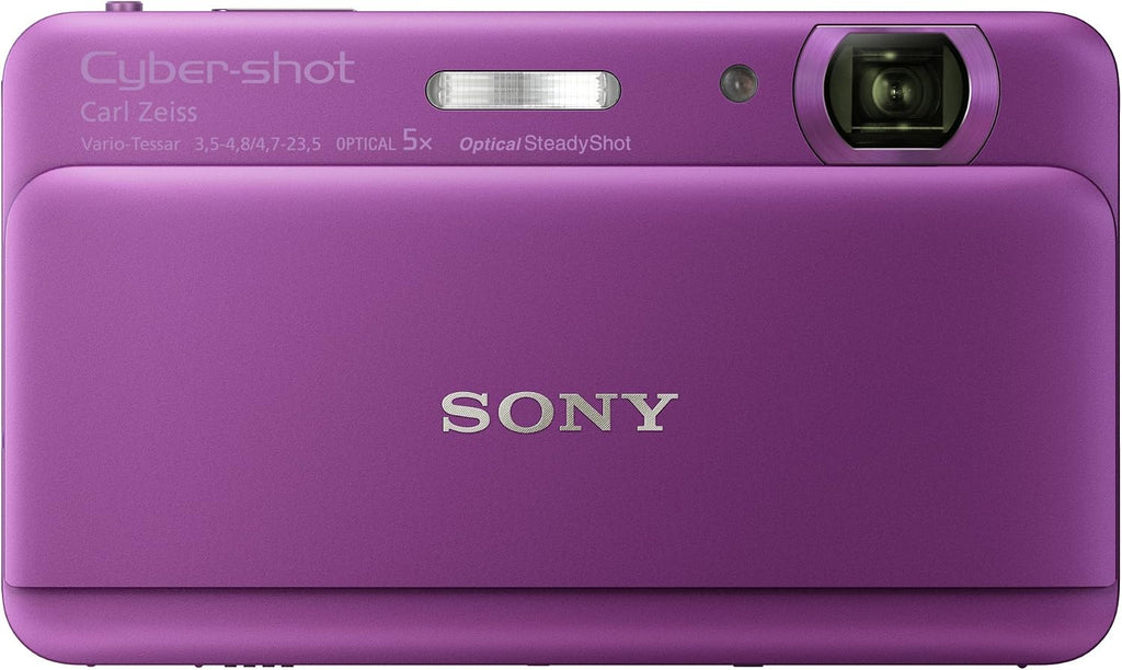 Sony Cyber-shot DSC-TX55 16.2 MP Slim Digital Camera with 5x Optical Zoom and 3.3-Inch OLED touch screen (Violet)