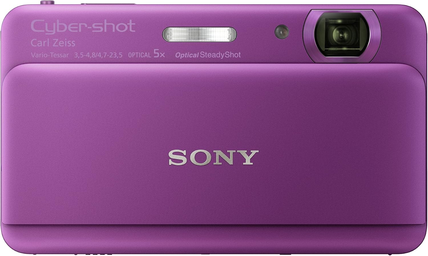 Sony Cyber-shot DSC-TX55 16.2 MP Slim Digital Camera with 5x Optical Zoom and 3.3-Inch OLED touch screen (Violet)