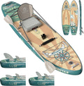 iTAOSTAR Journey 11'6' / 11'×34' / 11'×35' Extra Wide Paddle Board, One-Stop Premium SUP Board Accessories, Tailored Fins, Stable Inflatable Stand Up Paddle Boards for Youth/Adults of All Skill Levels