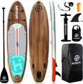 Inflatable Stand Up Paddle Board for Youth and Adults – Wide Sup with Premium Accessories, Blow Up Paddleboard for Surfing, Fishing, Yoga & More