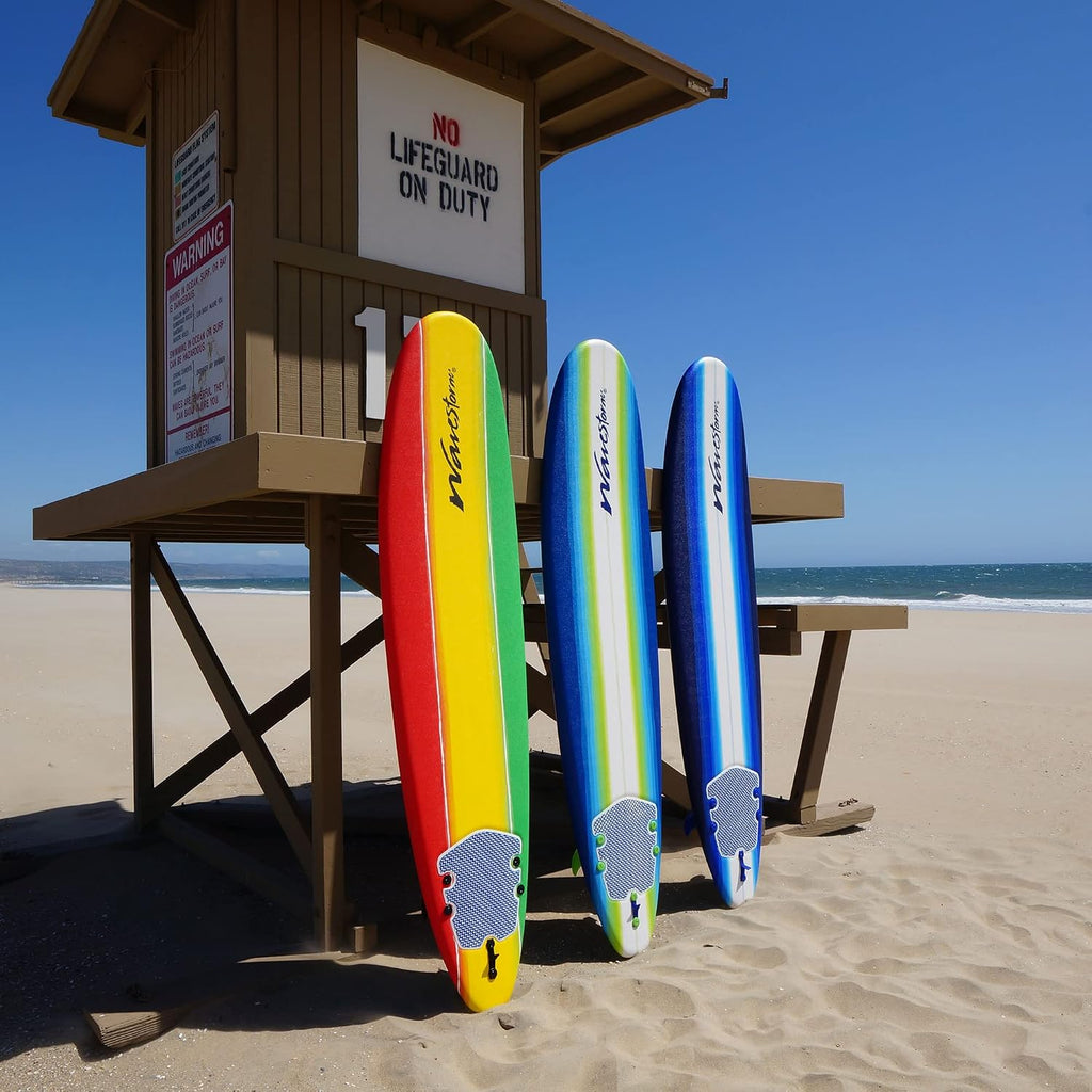 Wavestorm - Classic Soft Top Foam 8ft Surfboard