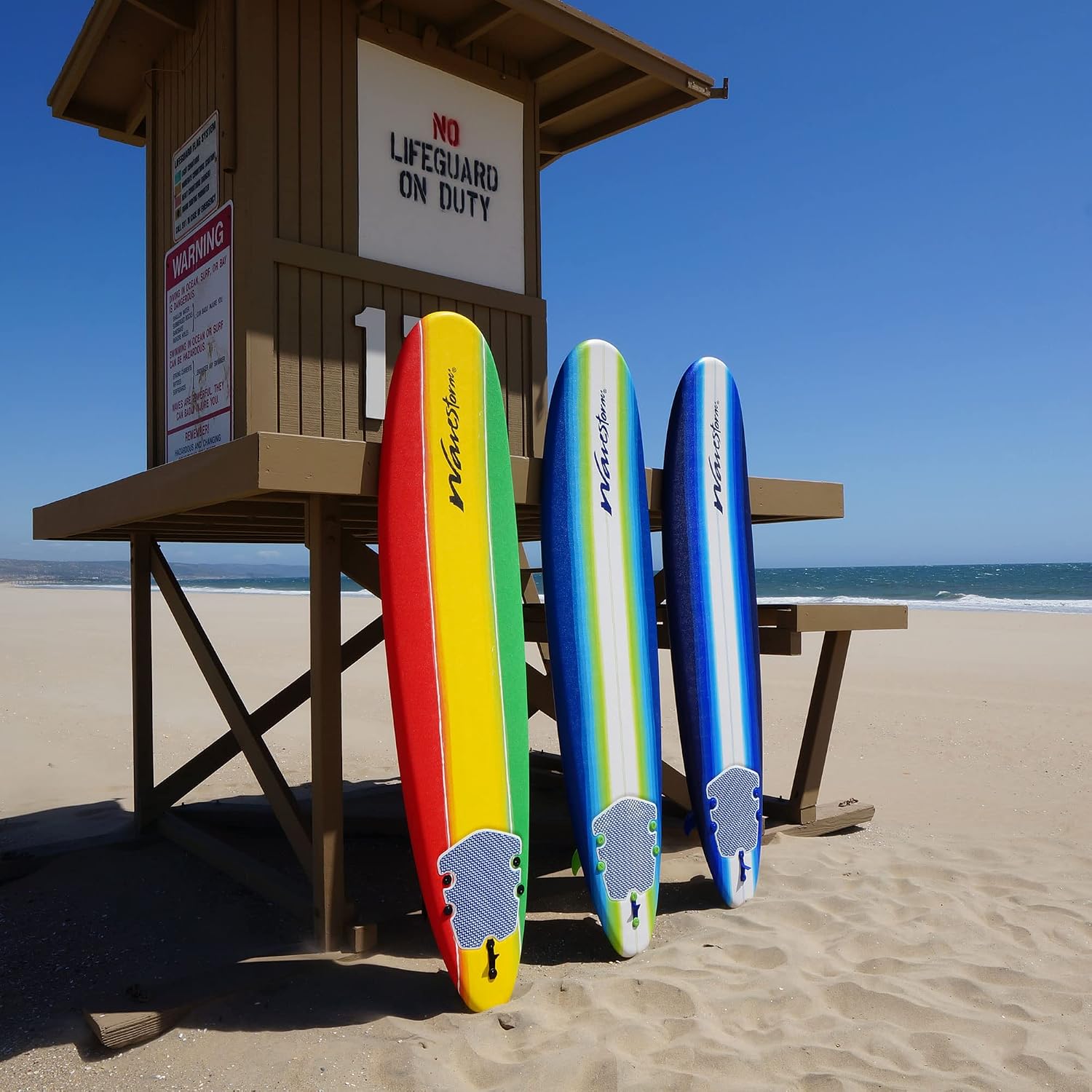 Wavestorm - Classic Soft Top Foam 8ft Surfboard