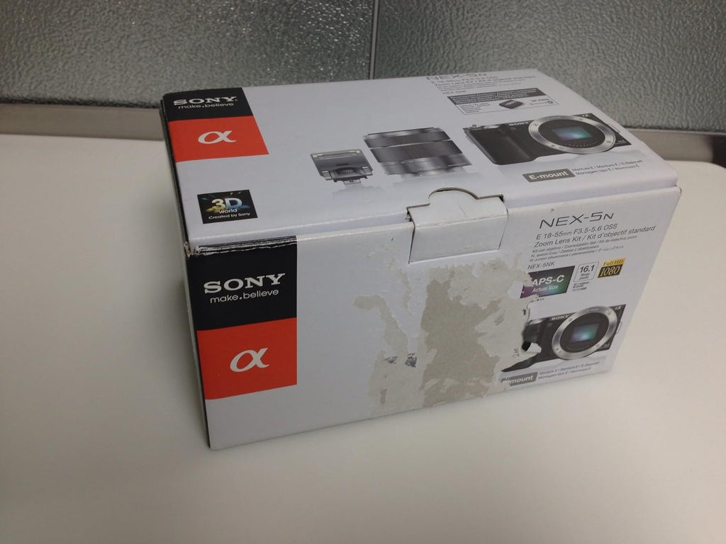 Sony NEX-5N 16.1 MP Compact Interchangeable Lens Touchscreen Camera With 18-55mm Lens (Silver)
