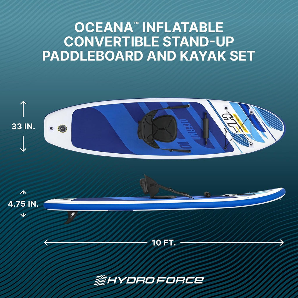 Bestway Inflatable Stand-Up Paddle Board & Kayak Set, Multi