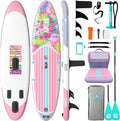 Niphean Inflatable Stand Up Paddle Board with SUP Accessories, Anti-Slip EVA Deck, 10'6'' Inflatable Paddle Boards for Adults & Youth of All Skill Levels