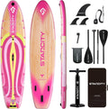 Starcity 11'6'*34'*6' Stand Up Paddle Board,Inflatable Paddle Boards for Adults w/a Simple and Non Slip Design, Moderate Length and Easy Operation, Suitable for Adults.