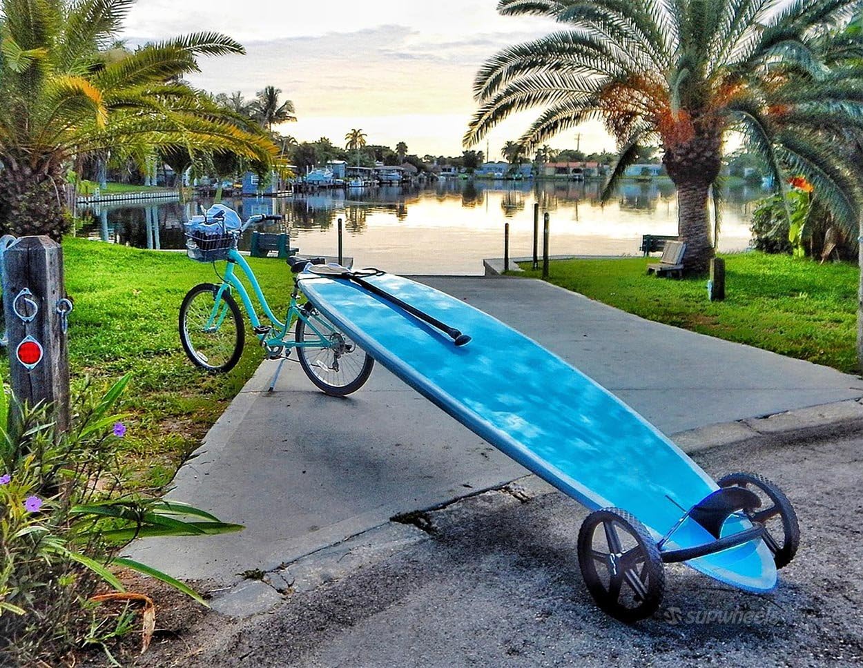 SUP Wheels Evolution Standup Paddle Board Carrier | Easy Board Transporter