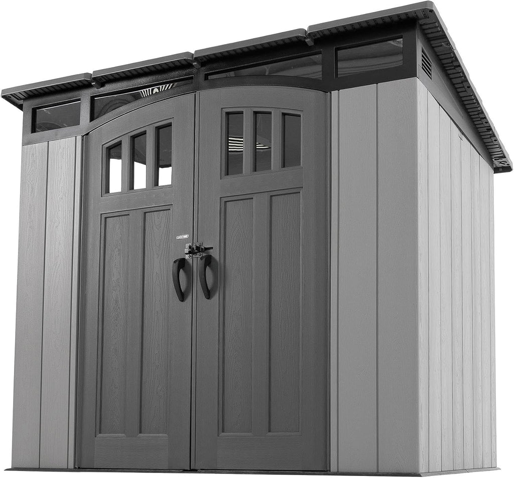 LIFETIME 8 x 5 Ft. Modern Outdoor Storage Shed
