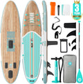 Niphean Inflatable Stand Up Paddle Board with SUP Accessories, Anti-Slip EVA Deck, 10'6'' Inflatable Paddle Boards for Adults & Youth of All Skill Levels