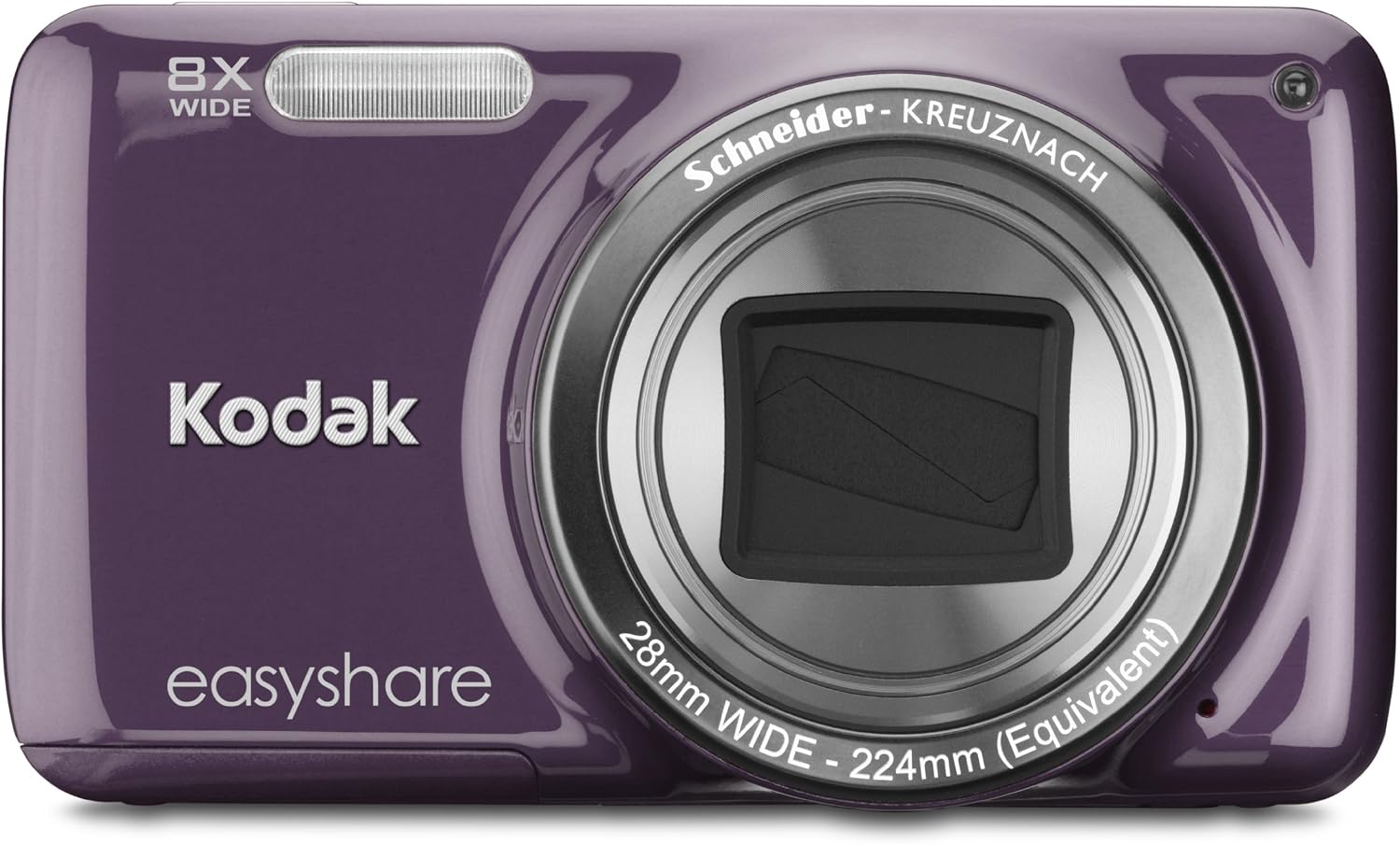 Kodak EasyShare M583 14 MP Digital Camera with 8x Optical Zoom and 3-Inch LCD - Purple