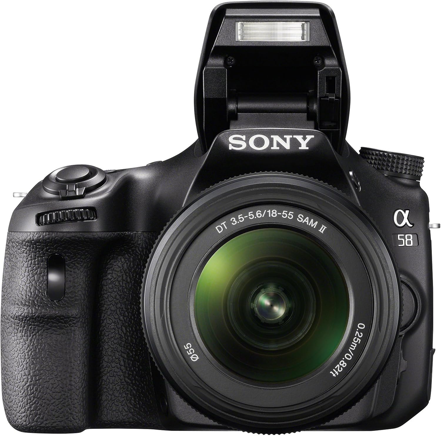 Sony SLT-A58K Digital SLR Kit with 18-55mm Zoom Lens, 20.1MP SLR Camera with 3-Inch LCD Screen (Black)