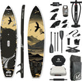 iTAOSTAR Novelty 11'6' x 35' Inflatable Stand Up Paddle Board with Seat- Stable SUP Board for Adults - Portable Paddleboard for Yoga, Surfing, Fishing - Includes Full Accessories Kit