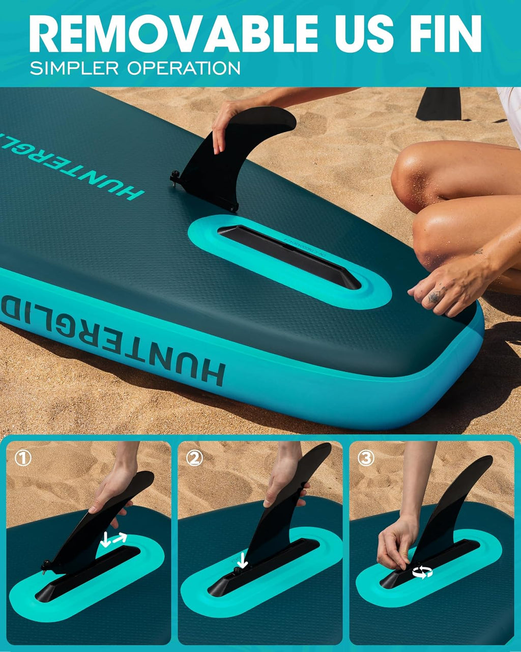 CETANA 11'6×35' Extra Wide Stand Up Paddle Board for Adults & Youth, 400lb Capacity Inflatable Paddle Board, Sup for 2+1 Person with Removable US Fin, 100L Backpack, Floating Paddle, Safety Leash