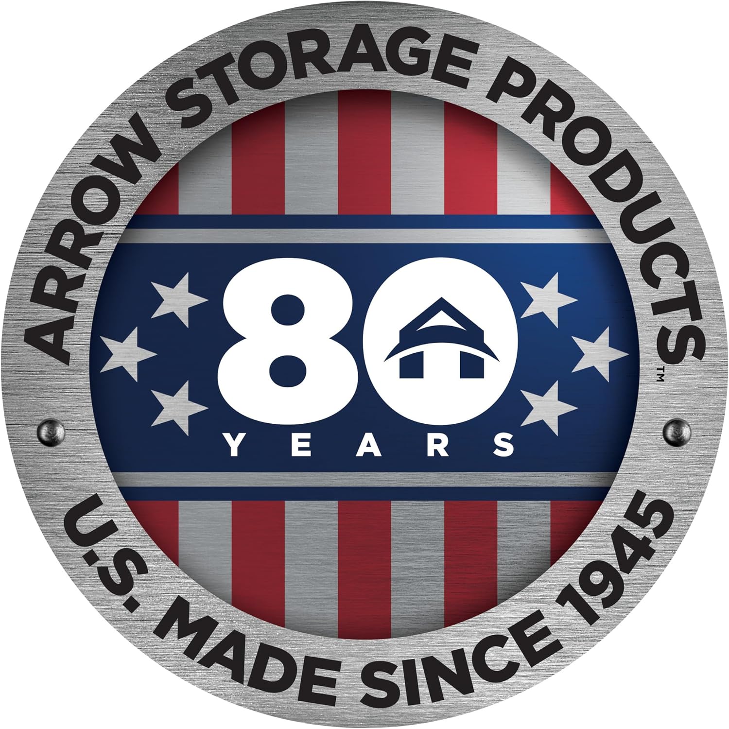 Arrow Shed Select 10' x 14' Outdoor Lockable Steel Storage Shed Building, Blue Grey