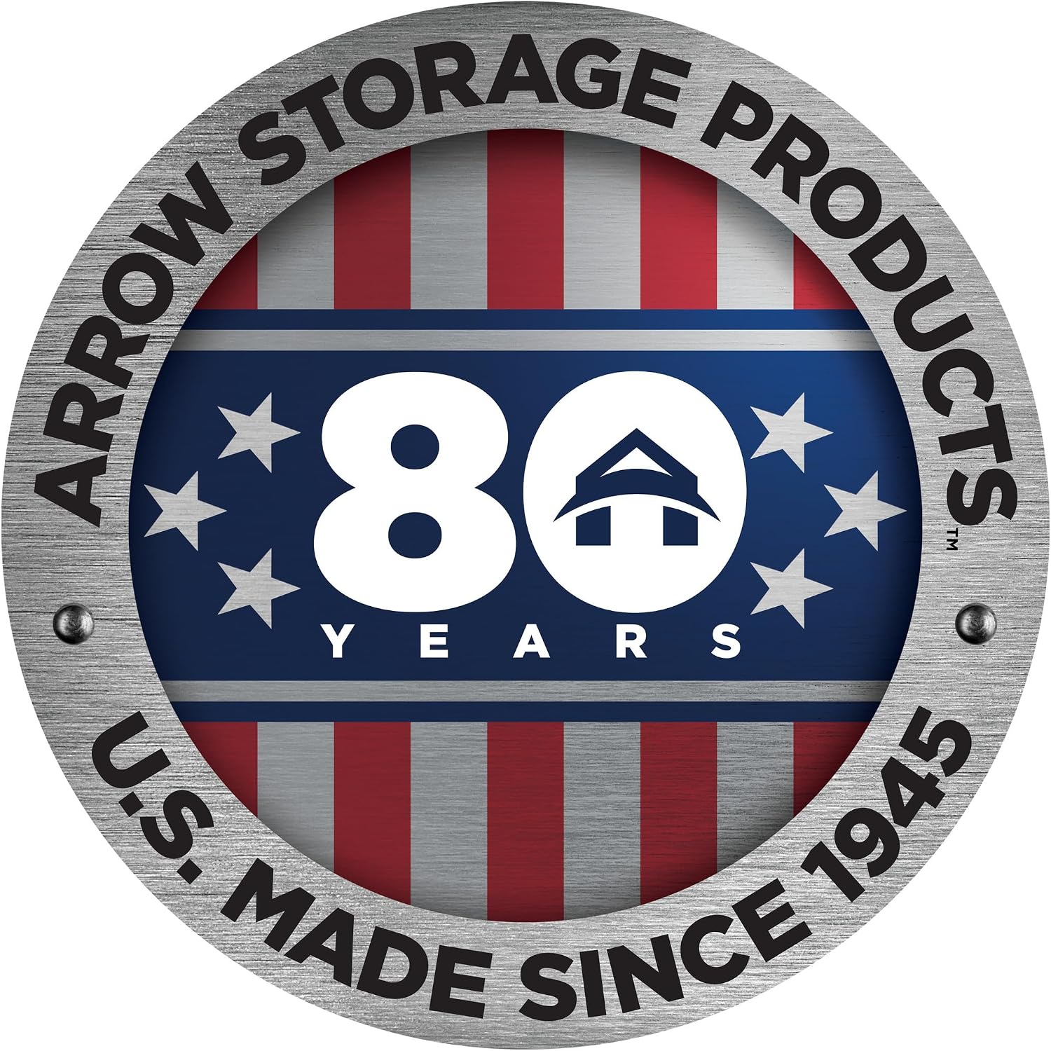 Arrow Select 6' x 4' Outdoor Lockable Steel Storage Shed Building, Flute Grey