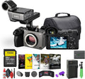 Sony FX2 Full-Frame Digital Cinema Camera w/XLR Handle | 33MP Sensor and AI Autofocus (ILME-FX2) + 64GB Card + NP-FZ100 Battery + Photo Software + Camera Bag + External Charger + More