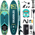 10'6'' Inflatable Stand Up Paddle Board (SUP) for Adults and Youth with Non-Slip Deck – Complete Accessories Kit, for Fishing, Yoga, Fitness & Family Fun