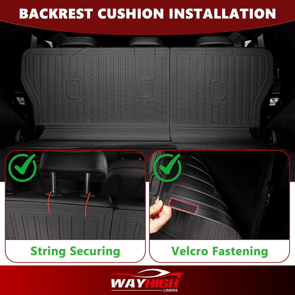 Wayhigh® Floor Mats & Backseat Cargo Liner for Subaru Outback 2026, All Weather TPE Car Mats Waterproof Heavy Duty Floor Liners, Floor Mats Custom Fit for Outback Accessories