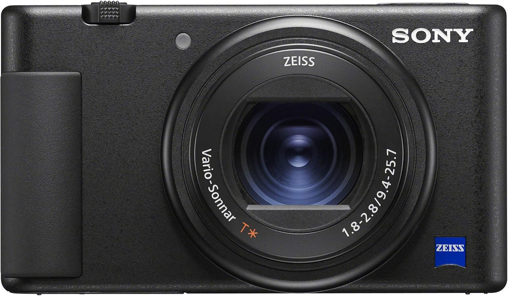 Sony ZV-1 Compact Digital Vlogging 4K Video Camera for Content Creators & Vloggers DCZV1/B | Official Sony USA Partner Model | Bundle with Deco Gear Case + Software Kit + 64GB Card + Compact Tripod