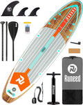 Inflatable Stand Up Paddle Board with SUP Accessories, 11'*33' Inflatable Paddle Boards for Adults & Youth of All Skill Levels