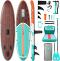 Niphean Inflatable Stand Up Paddle Board with SUP Accessories, Anti-Slip EVA Deck, 10'6'' Inflatable Paddle Boards for Adults & Youth of All Skill Levels