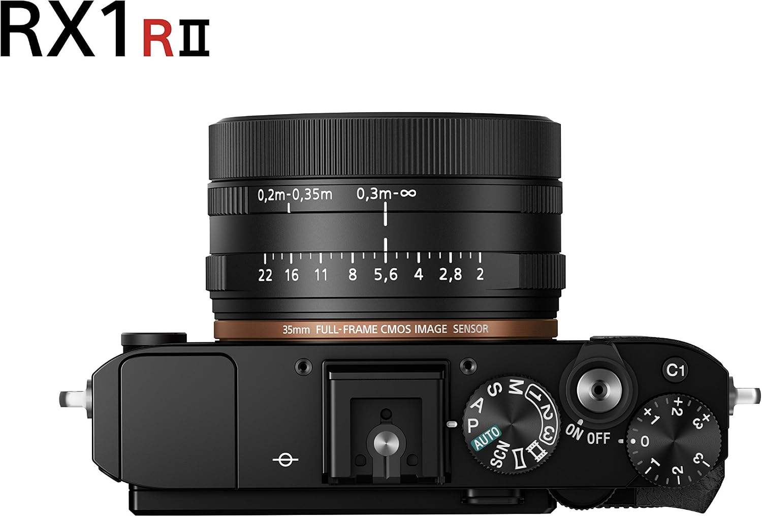 Sony Cyber-Shot DSC-RX1 RII Digital Still Camera, Black