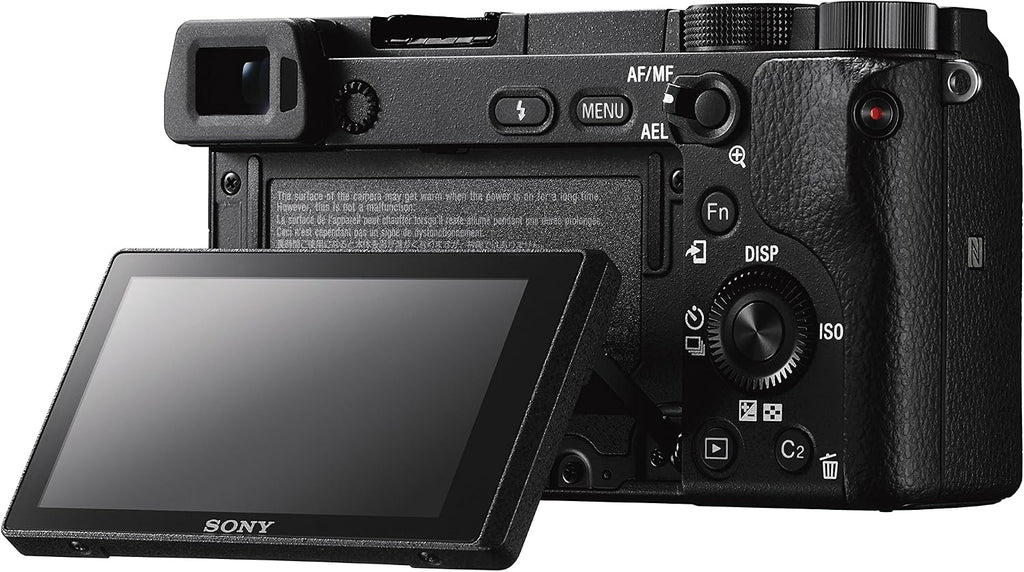 Sony Alpha a6300 Mirrorless Digital Camera with E PZ 16-50mm F3.5-5.6 OSS Power Zoom Lens (Black)
