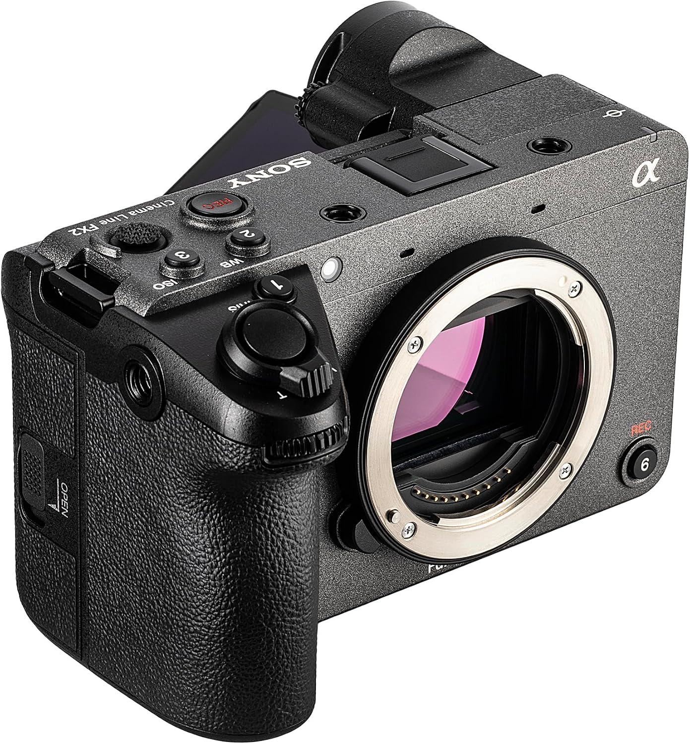 Sony FX2 Full-Frame Digital Cinema Camera with 33MP Sensor and AI Autofocus (ILME-FX2B) + 64GB Memory Card + NP-FZ100 Battery + Photography Software + Camera Bag + External Charger + More (Renewed)