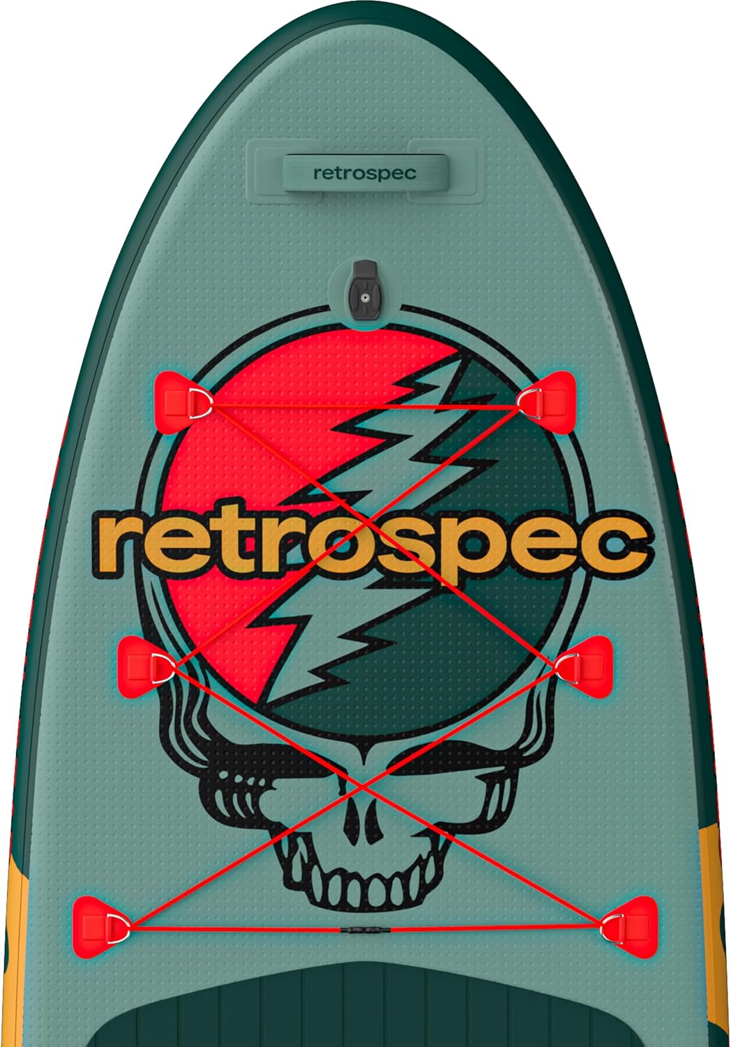 Retrospec Weekender Plus 10' Inflatable Stand Up Paddleboard Double Layer PVC iSUP Bundle w/Carrying case, 3 Piece Adjustable Aluminum Paddle, 3 Removable fins, Pump, and Cell Phone case
