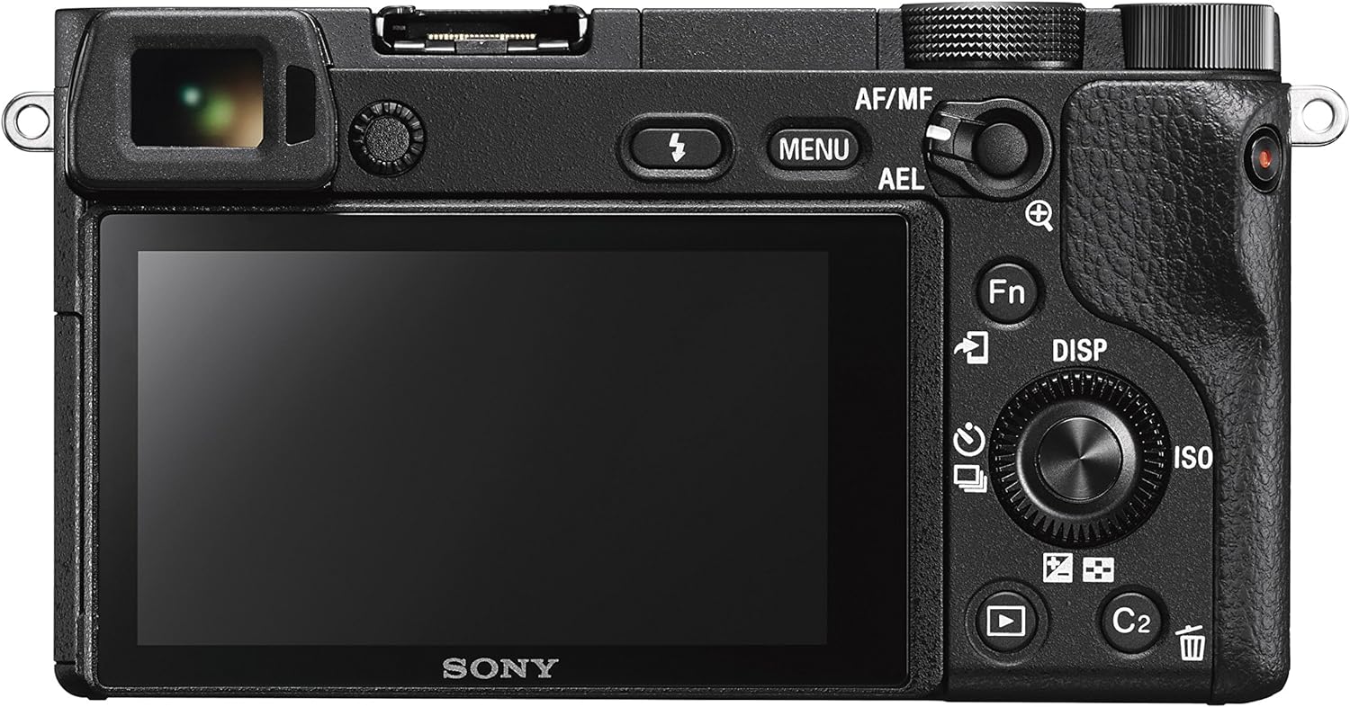 Sony Alpha a6300 Mirrorless Digital Camera with E PZ 16-50mm F3.5-5.6 OSS Power Zoom Lens (Black)