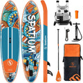Spatium 11'5'x32' Magnetic Cup Holder Touring Paddle Board Stand Up Paddle Board for Adults,440lb Capacity SUP Board with Camera Mount for Youth & Adults of All Skill Levels