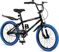 20 Inch Kids Bike BMX Style Bike, Girls Boys Bikes Ages 8-12, Single Speed Kids Bicycle for Boys Girls, Lightweight Boys Bike with Adjustable Seat, Multiple Colors