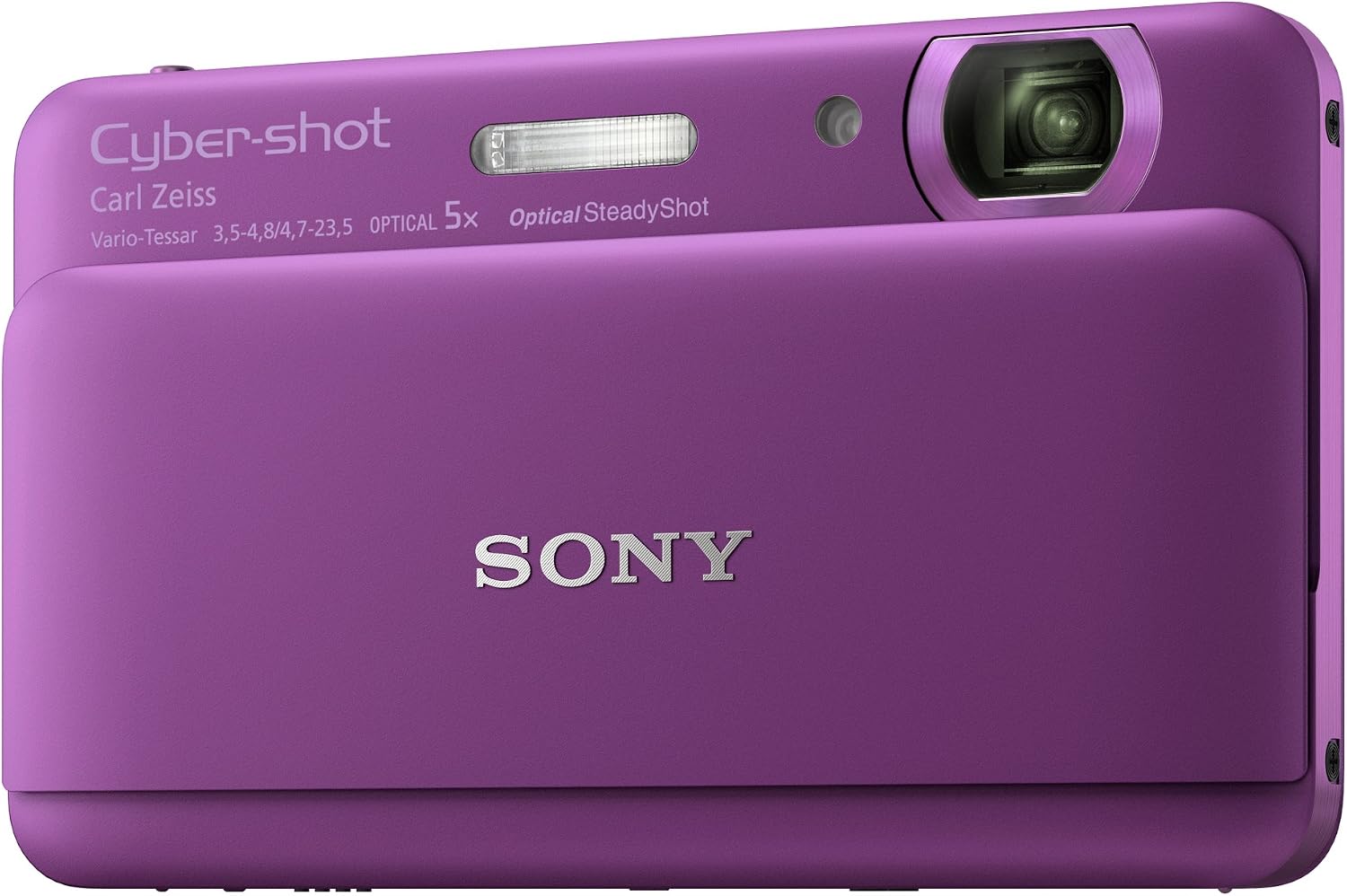 Sony Cyber-shot DSC-TX55 16.2 MP Slim Digital Camera with 5x Optical Zoom and 3.3-Inch OLED touch screen (Violet)