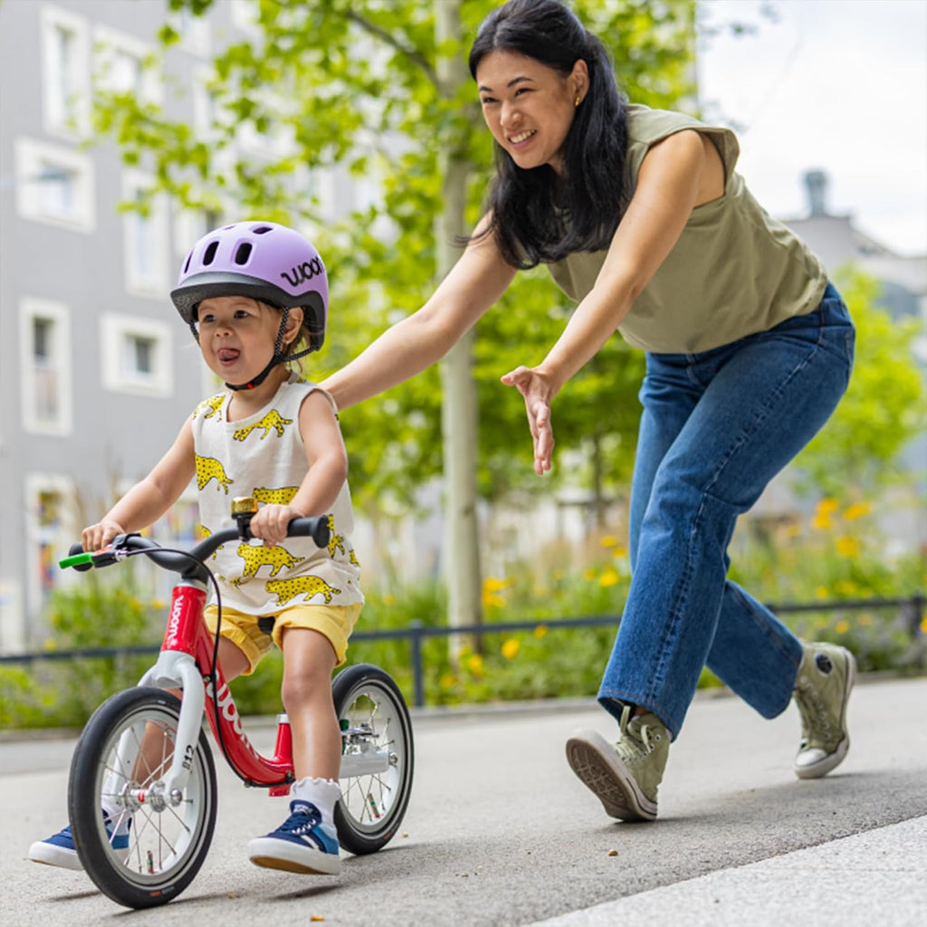 woom GO 1 & GO 1 Plus Balance Bike for Toddlers & Kids 18 Month to 4.5 Years Old, 12-Inch & 14-Inch Lightweight Bicycles for Boys & Girls
