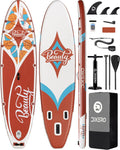 Inflatable Stand Up Paddle Board with SUP Accessories, 11'*33' Inflatable Paddle Boards for Adults & Youth of All Skill Levels
