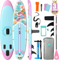 Niphean Inflatable Stand Up Paddle Board with SUP Accessories, Anti-Slip EVA Deck, 10'6'' Inflatable Paddle Boards for Adults & Youth of All Skill Levels