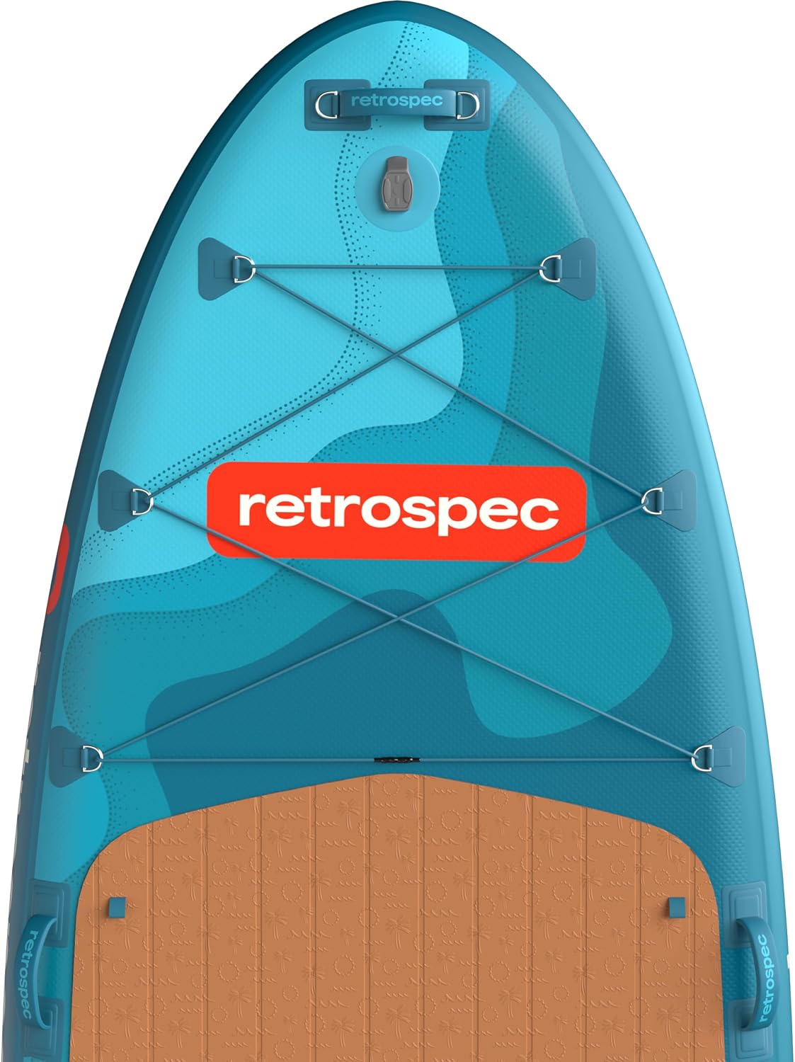 Retrospec Weekender Crew Inflatable Paddle Board - 12ft & 15ft XL Multi-Person iSUP with 400 & 1050lb Capacity & No-Slip Deck - Includes 2 Paddles & Accessories