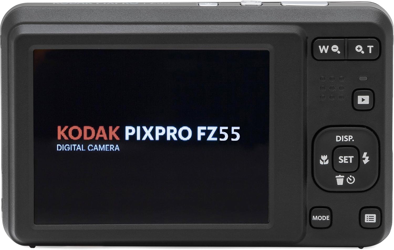 Kodak PIXPRO FZ55 Blue 16MP Digital Camera 5X Optical Zoom 28mm Wide Angle 1080P Full HD Video 2.7' LCD Camera + 128GB Card and Reader + Memory Wallet