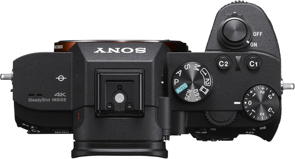 Sony a7 III Full Frame Mirrorless Interchangeable Lens 4K HDR Camera | Official Sony USA Partner Model | ILCE-7M3 Body Bundle with Deco Gear Travel Bag, 2X 64GB Memory Cards, Software & Accessories