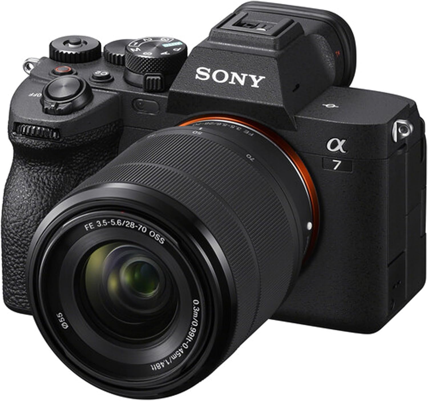 Sony A7 IV Mirrorless Digital Camera 24MP w/ 28-70mM Lens, 128GB Extreme Memory, TTL Pro Flash, Filters, Lenses, Case Tripod, Grip, and More – Pro Photo Bundle (40pc Bundle)